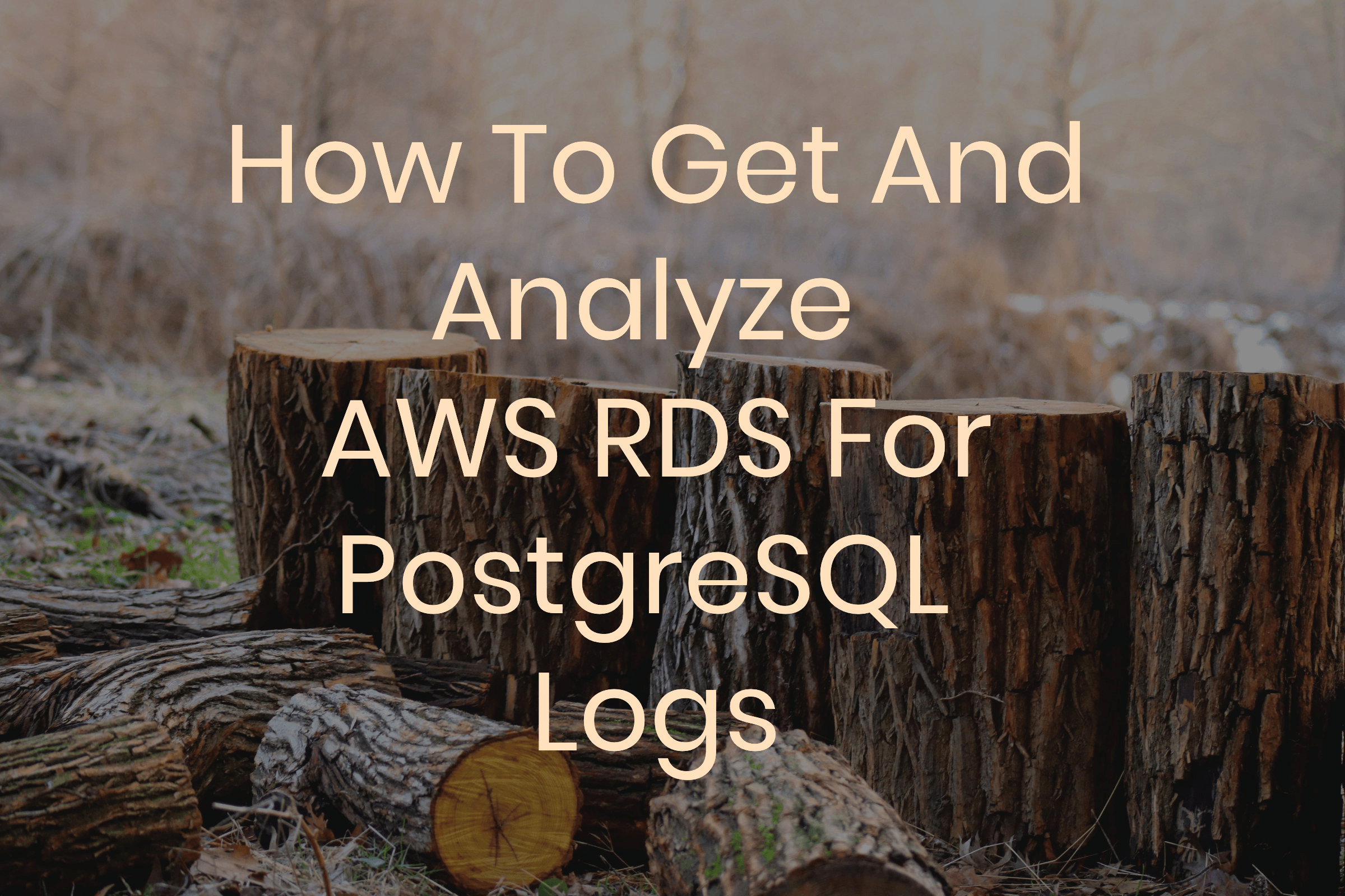 How To Use Pgbadger For AWS RDS Logs Howtodojo